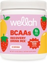 Wellah BCAAs (딸기 망고 맛있은) 30 서빙 - Hydration Complex를 가진 BCAA 분말