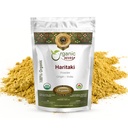 Organic Way Premium Quality Haritaki Powder (Terminalia Chebula) - 유기농 및 고저 인증 | 원시, 비 GMO 및 글루텐 무료 | USDA 인증 | 원산지 - 인도 (1LBS / 16Oz)