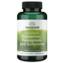 Swanson Full Spectrum Cinnamon, Fenugreek & Gymnema 120 캡슐