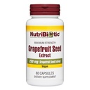 NutriBiotic - 자몽 씨앗 추출물 캡슐 250 mg, 60 카운트 - Bioflavonoids와 최대 강도