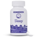Sleep - 60 Ct | 자연적으로 휴식과 가을 잠들 수 있습니다, 상쾌하게 해드|Viavan Root, Passionflower, Magnesium, Melatonin, Soothing Herbs with Overnight Recovery