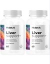 Liver Support Supplement 2-Pack | 제3자 시험 | 아연, 콜린, 밀크 이틀, 베테뿌, 아티크로크, 하카 파이드라, 다 델리온 | Liver Detox & Cleanse | 미국 소재 무료 가방 포함