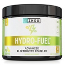 ZHOU Hydro-Fuel - 전해질 분말, 설탕 자유로운 Hydration 음료 혼합 w/Magnesium, 아연, 칼륨 & 나트륨, Nutrients, 무기물 & 코코넛 물 추출물, 설탕 없음 - 레몬 Lime, 5.36 oz (30의 봉사)