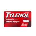 Tylenol 여분 힘 고통 구호 알약, Acetaminophen 500mg Caplets, 두통, 두통, 두통, 두통 & Minor 관절염, 100개의 조사 병을 위한 고통 Reliever 및 발열기 약