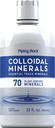 Piping Rock Colloidal Minerals Liquid | 32 fl oz | 불확실한 Tincture Supplement | 플랜트의 본질적인 추적 미네랄 | 채식주의, 비 GMO, 글루텐 프리