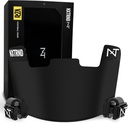 Nxtrnd VZR1 Football Visor, 플랫 렌즈 기술, 적합 성인 & 청소년 축구 헬멧