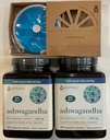 Youtheory Ashwagandha 1000mg with KSM-66 - 도움은 건강한 긴장 응답, 180의 캡슐 (포장 2)와 알약 Orgnizer 뭉치를 지원합니다