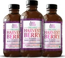 Andi Lynn의 유기 수확량 Berry Syrup for Kids and Adults – Immune Support - Therapeutic Formula - 4 Fl. Oz (패키지 3)
