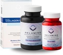 Relumins Premium Summer Glow Set - 교원질 블루 베리, 글루타티온 1000mg & 비타민 C - 피부 건강 및 전반적인 웰빙을위한 산화 방지제 지원 - 3-in-1 Beauty & Wellness Kit