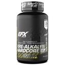 EFX Sports Kre-Alkalyn 하드 코어 | Thermogenic pH Correct Creatine Monohydrate Pill Supplement | 에너지 및 힘 사전 운동 | 40 서빙, 120 캡슐