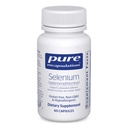 Pure Encapsulations Selenium - 200 mcg - 건강한 세포 기능, 면역 체계 & 산화 방지제 방어 - 미네랄 보충 - Vegan & 글루텐 무료 - 60 캡슐