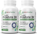 Tera Herbs Super Prostate 3X - Bladder Control, 호르몬 균형 & Enlarged Prostate & Frequent Urination에 대한 지원 - 남자 w/Beta Sitosterol에 대한 전립선 보조제는 Palmetto (2 팩)를 보았습니다.