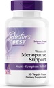 의사의 최고의 여성 Menopause 지원 (Soy Isoflavone, Black Cohosh, Chaste Tree), Multi-Symptom Relief, Non-GMO, Gluten Free, Vegan 30 Veggie Caps