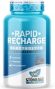 전해질 알약 - 120 캡슐 - POTS Syndrome, 소금 정제에 대한 지원 - Keto Electrolytes 보충제, Rapid Hydration, Endurance, Dehydration Recovery - GMO 및 글루텐 무료