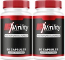 (2 팩) 남자를 위한 최대 Virility, 최대 Virility, 남자를 위한 Maxvirility, MaxVirility 캡슐, MaxVirility, 최대 Virility 보충교재, 남자를 위한 최대 Virility 알약, 최대 Virility 알약, 2 달을 위한 120의 캡슐