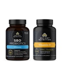고대 영양 SBO Probiotics 캡슐, 궁극적인, 60 조사 + 비타민 D 캡슐, 90 조사