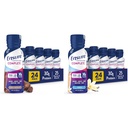 30g 단백질, 면역성 건강 영양소, 초콜릿 및 바닐라 맛, 24 (10 fl oz)의 팩과 COMPLETE 영양 셰이크를 보장합니다.