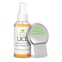 Isabella's Clearly LICE, Natural and Essential Oils의 혼합 | 비 유독한 스칼프 오일과 메탈 니트 빗( 포함) | Neem, Rosemary, Cedarwood | 성인 및 어린이 | 미국