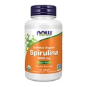 지금 음식은, 증명한 유기, Spirulina 1000 mg (두 배 힘), beta Carotene (비타민 A) 및 자연적 사건 GLA, 120 정제에 있는 부유한 B-12를 보충합니다