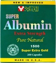 새로운 & 개량된 최고 Albumin 금 여분 Strenth 1500 mg 200의 캡슐