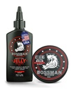 Bossman Beard 기름 젤리와 Relaxing Beard Balm 콤보 - 해머 냄새