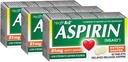 HealthA2Z® Aspirin 81 mg | 저강도 | Enteric coated | Pain Relief | 미노 체 근육 통증 및 주름 | Fever Reducer | 흡진기 감소 Headache (40 Counts)
