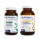 Metagenics 에센셜 웰니스 듀오 : OmegaGenics EPA-DHA 10000 & PhytoMulti 철없이 - 전체 건강 및 노화를위한 매일 Multivitamin - 60 정제