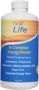EnergyShield Liquid B-Vitamin Complex, 32 oz, 모든 B 당신이 필요로하는 비타민, 반대로 긴장, 면역력, 면역력, 면역력, Folate, Niacin, 혈액 지원