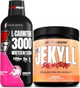 PROSUPPS L-Carnitine 3000 자극제 자유로운 액체 탄 (31의 서빙, 드래곤 과일)와 Mr. Hyde 서명 시리즈 전 운동 에너지에 의하여 분말되는 음료 (30의 서빙, 오렌지) 뭉치