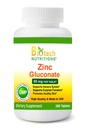 아연 Gluconate 50 mg 250 정제 미국 채식주의자/Vegan 아연 Gluconate에서 만드는