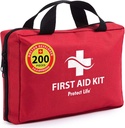 Life Business First Aid Kit, Office 설정, 의료 키트 공급, 비즈니스, 학교 및 상업 사용을위한 응급 응급 응급 응급 응급 응급 응급 응급 응급 응급 응급 응급 응급 응급 응급 응급 응급 응급 응급 응급 키트 - 200 조각