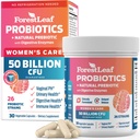 여성, 50 억 CFU, 26 독특한 Strains, 여성 프로바이오틱스 및 Prebiotics 지원 소화 건강, w / 크랜베리, Hibiscus & D-Mannose for Vaginal PH Balance, Urinary, Gut (30 모자)