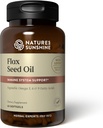 Nature's Sunshine Flax Seed Oil, 60 Softgels | 심장 건강 지방산의 우수한 소스, 면역력을 높이고 Breast와 전립선 건강을 지원하는 Lignans를 포함합니다.