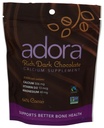 Adora 칼슘 보충교재 디스크, 진한 초콜렛, 30 조사 - 500 mg