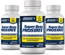 SUPER BETA PROSTATE 지원은 남성 건강을위한 보충 - 욕실 여행을 감소, 수면을 촉진, 더 나은 방광 빈 및 건강한 전립선, Beta Sitosterol - 60 Count (Pack of 3)