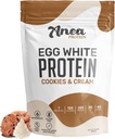 Anea Egg White Protein Powder | 25g Protein | Dairy Free | 글루텐 프리 | 지방 무료 | 아미노산 | 높은 생물학적 가치 (1.5 파운드) (1,1.5 파운드) (1, 쿠키 및 크림 포장)