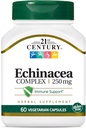 21세기 Echinacea 추출물 Veg 캡슐, 60 조사