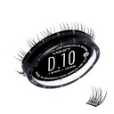 Lashify 드라마 10mm Gossamer Eyelash Extensions Refill, 검정, 자연적 모습을위한 쉬운 DIY False Lashes