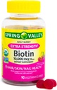 Antony 봄 밸리 Biotin 10,000mcg 채식 90 거미
