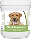 건강한 Breeds Labrador Searchr, 황금, 개를위한 다중 에너지 분말 - 당신의 개를위한 비타민, 미네랄 및 산화제의 이상적인 보충 - 8 oz