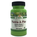 일일 제조 Nutra-A PlusTM (비타민 A-Palmitate & Beta-Carotene) 100 채식 캡슐