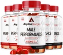 남자를위한 LIVORKA 알파 서지 - 남성을위한 알파 서지 구미, 알파 서지 구미 1050mg, 알파 서지 XL Gummie, Alphasurge 구미, 알파 서지 구미, 알파 서지 남성, 5 개월 동안 300 구미