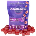 수면을위한 Melatonin Gummies - L-Theanine & GABA와 자연 수면 보조 보충교재 - SleepEZ Pillowz 60 Count