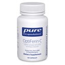 Pure Encapsulations OptiFerin-C - 적혈구 및 에너지 - 철 흡수 지원 - 에너지 보충 * - 비타민 C 풍부 - 글루텐 무료 및 비 GMO - 60 캡슐
