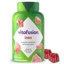Vitafusion Iron Gummy Vitamin 보충교재, Red Blood Cell Production*, Guava Hibiscus 풍미, 30 서빙, 60 조사 지원