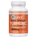 Qunol 심황 쿠르쿠민 캡슐, 1000mg 여분 힘 보충교재, 특허가 주어진 수성 기술, 까만 고추를 가진 심황 쿠르쿠민에 대안, 60의 Veggie 캡슐