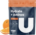 UCAN Hydrate + Aminos, 오렌지 20 서빙 가방, 케토, 설탕 자유로운 전해질 + 근육 회복, 필수 전해질 + EAAs & BCAAs, 비 GMO, 런너, 체육관Goers, 성능 운동선수