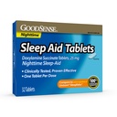 GoodSense Sleep Aid Doxylamine Succinate 정제, 25 mg, 32-count, 야간 수면 원조 당신이 잠을 가을을 돕는