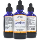Mimi의 기적 비석 : 중금속 Detox Zeolite Supplement Drops with 70 Trace Minerals for Adults & Kids - 지원 셀 복원, 면역 및 소화 궤양 건강 (4 oz Bottle, 60 Day Supply)
