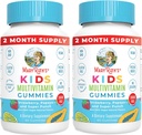 MaryRuth Organics Kids Multivitamin Gummies | 2 개월 공급 | 설탕 무료 | 어린이 및 유아 연령 2 + | 필수 비타민 C, D3, 아연 | 60 개 | 2 팩